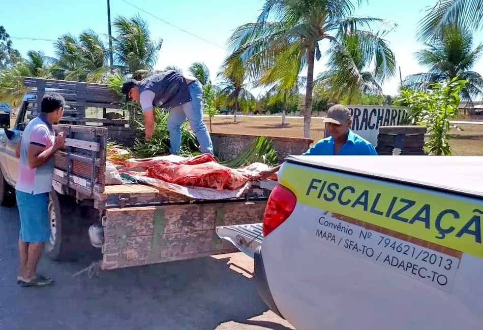Adapec apreende cerca de 180 kg de carne imprópria para consumo em Barrolândia 1