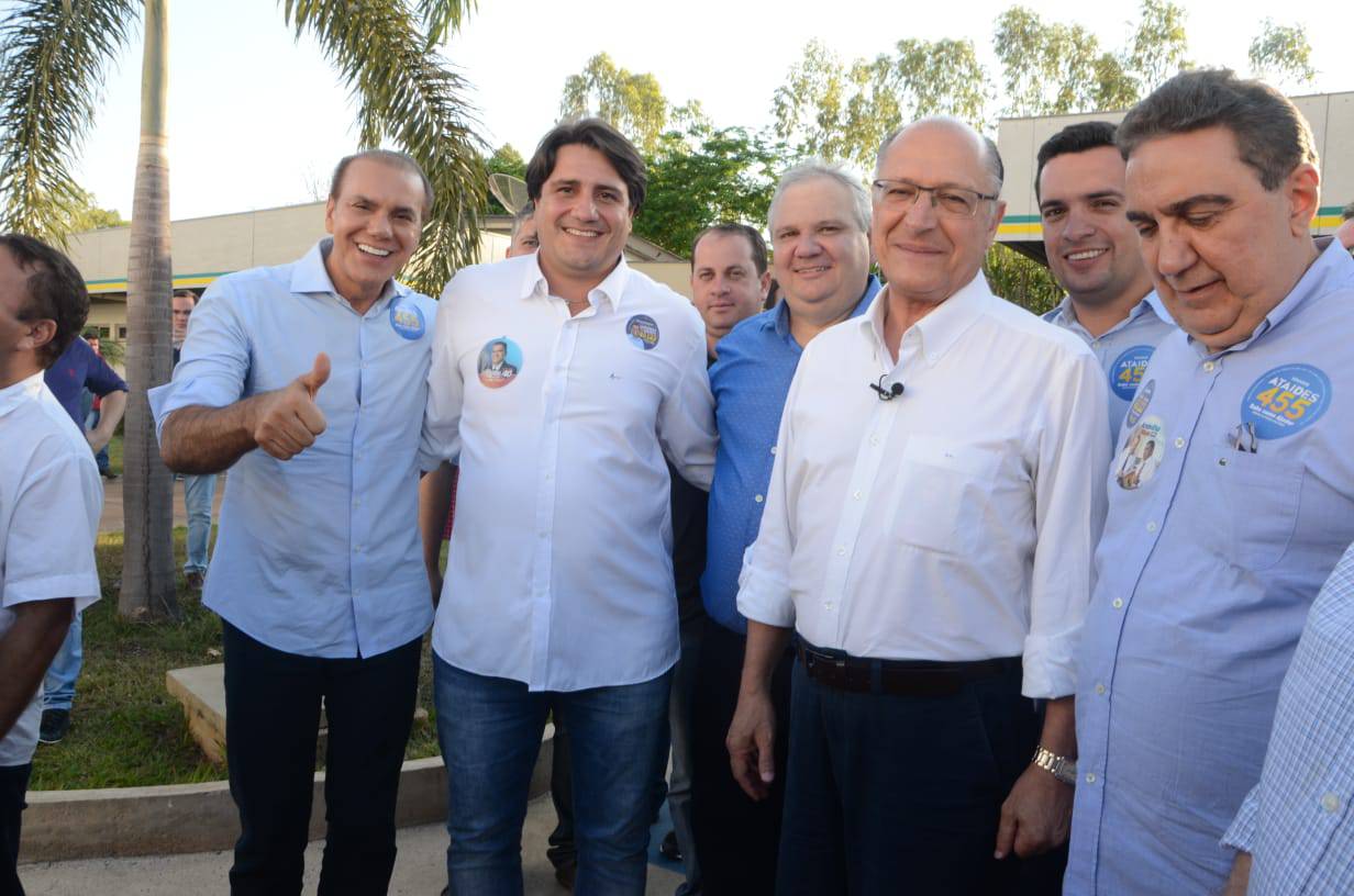Ataídes acompanha Alckmin em agenda apertada em Gurupi