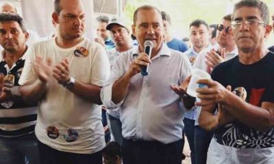 Ao lado do prefeito Saulo Milhomem e do deputado Stalin Bucar, Vicentinho ganha apoio dos miracemenses em caminhada