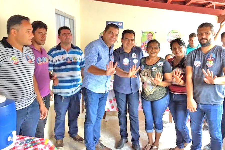 Em Santa Fé, Amastha recebe apoio de seis vereadores e do vice-prefeito Irmão Américo e lembra O povo acordou