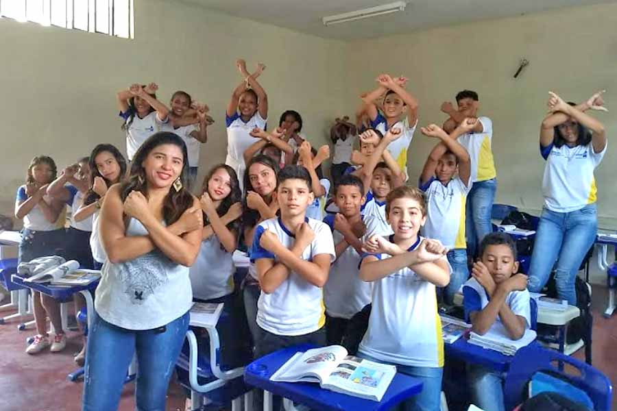 Estudantes do Osvaldo Franco mobilizam comunidade para mutirão de limpeza do córrego Brejinho