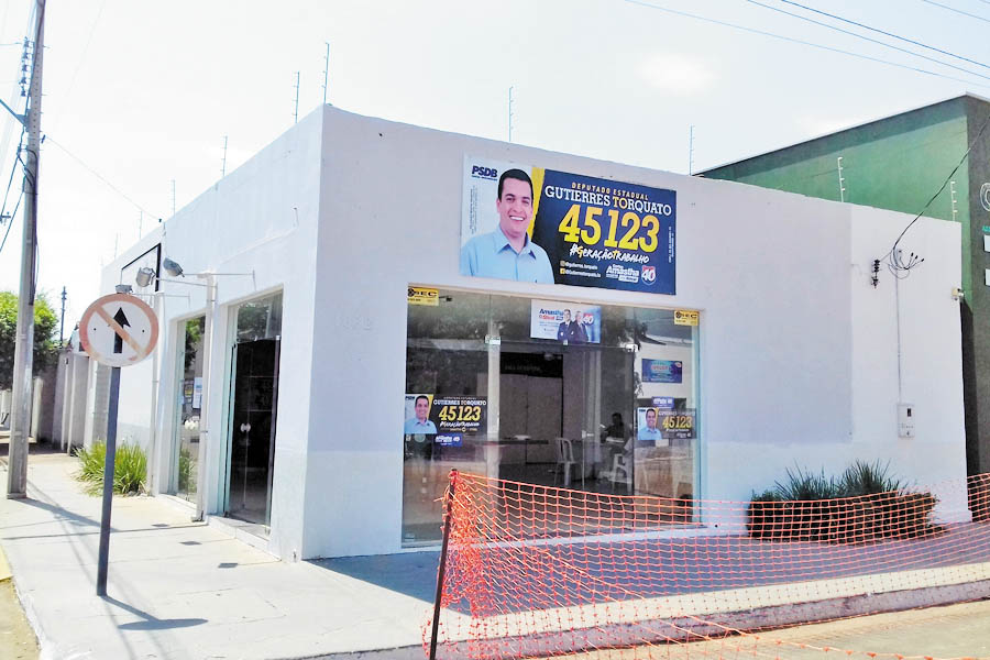 Gutierres Torquato inaugura nesta quarta comitê de campanha com a presença de Carlos Amastha, Vicentinho e Ataídes