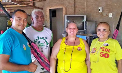 No interior, Bernadete Aparecida faz visitas e reafirma compromisso com moradores