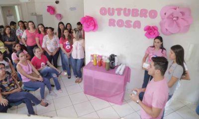 Profissionais da Saúde iniciam capacitação para campanha Outubro Rosa