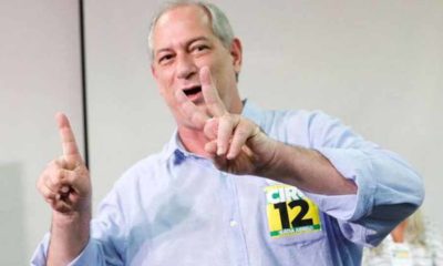 Em 3º nas pesquisas, Ciro vota no Ceará e diz que acredita na vitória