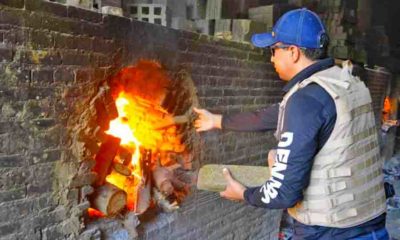Polícia Civil incinera cerca de 150 kg de entorpecentes em Cerâmica da Capital