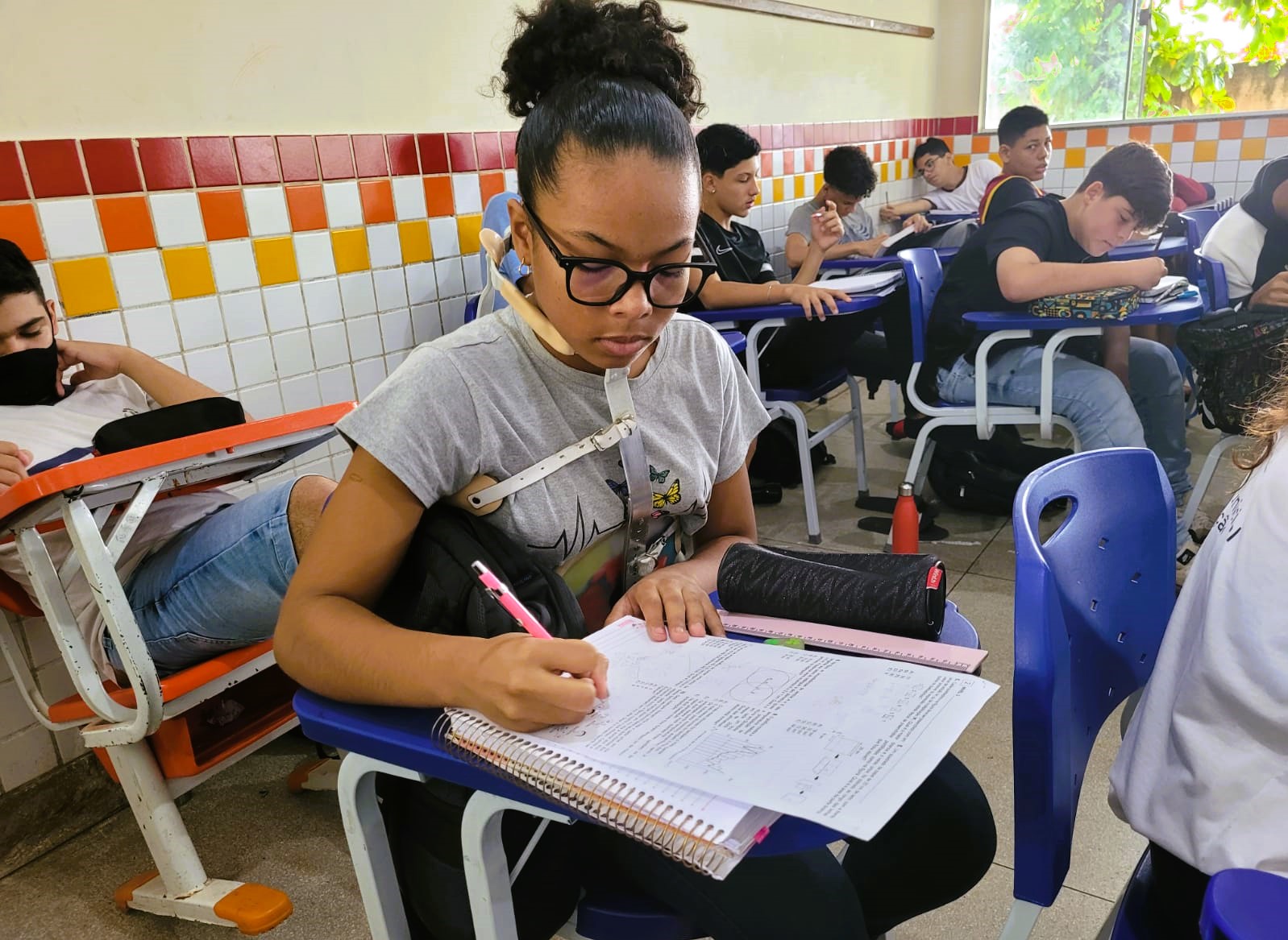 Preparativos para competição